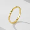 Anillo de Combinación Apilable Personalizado de Plata de Ley S925 para Mujer Lujo Accesible Europeo y Americano Moda Ins Anillo Sencillo de Diamante Joyería