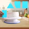 En stock raspador de repostería juego de tres piezas con forma de diente raspador de crema sierra de triángulo para crema de pastel herramienta DIY traje