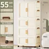 Em Estoque Guarda-Roupa Doméstico Sem Instalação Armário de Armazenamento de Brinquedos para Lanches de Bebê Armário de Armazenamento para Sala de Estar Guarda-Roupa Simples Infantil