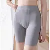 Shorts de Seguridad para Mujer, Estilo Delgado, Anti-Exposición, Leggings de Verano, Dos en Uno, No se Enrollan, Sin Costuras, Seda de Hielo, Tallas Grandes