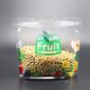Sacola de Frutas Portátil Maçã Produtos Frescos Embalagem Saco Plástico Transparente Estampa Impressa Uva Fruta Seca Saco Auto-sustentável