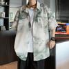 Verão Plus-Size Vintage Novo Camisas Casuais de Manga Curta Masculinas e Femininas, Camisas de Praia para Casal Modernas Frescas e Soltas