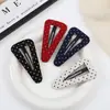 Nuevo Clip de Pelo de Terciopelo de Gota de Agua de Gama Alta Coreano Moda Clip para Flequillo Clip Lateral Accesorios para el Cabello Versátiles
