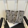 Hermoso Bolso de Mujer Moderno con Lazo 2024 Nuevo Bolso de Hombro Casual de Gran Capacidad Bolso Tote Simple y a la Moda