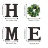 Productos Nuevos Transfronterizos Concha Caracola HOGAR Ropa Decoración con Letras Hogar Primavera Tarjeta de Madera Jardín Decoración de Jardín de Simulación