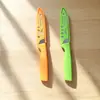 Seguridad del Hogar Pelador de Frutas Transpirable Cubierta de Hoja con Diseño de Cartas de Póker Mango Antideslizante Surtido Multicolor Fábrica de Cuchillos Pequeños de Cocina