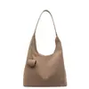 Bolsa de ombro feminina de grande capacidade, versátil, bolsa tote para o dia a dia transfronteiriça, novo estilo, camurça simples
