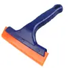 Raspador de tendón de res raspador de silicona cristalina raspador de nieve raspador de película que cambia de color tira de goma blanda tabla de limpieza de vidrio