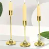Candelabros de Estilo Europeo, Decoraciones de Mesa para Cena a la Luz de Velas en Restaurantes Occidentales, Portavelas, Portavelas para Salones de Banquetes de Bodas en Hoteles