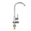 Grifo Universal de Aleación de Zinc de Doble Apertura y Doble Control de Agua Fría para Fregadero de Baño, Cocina y Uso en Exteriores