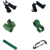Estrutura de treliça para videiras em tubo de aço revestido de plástico tubo de aço revestido de plástico com suporte de cartão universal conexão fivela de mola acessórios de estrutura em A para plantio