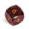 Juego de Mesa Dungeons & Dragons Juego de Dados D20 D6 Multilado Dados Facetados RPG Dnd Ojo de Gato Rojo Púrpura