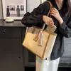 Bolso Nuevo Transfronterizo para Mujer Bolso Tote Urbano Simple de Gran Capacidad Diseño de Nicho Bolso de Hombro para Viajes de Negocios para Mujer