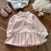 Vestido Redondo para Niñas Estilo Estrella, Nueva Moda de Otoño, Elegante Vestido de Princesa para Niñas, Vestido Polo Infantil Estilo Academia para Primavera y Otoño