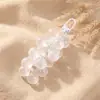 Llavero Colgante de Princesa Sirena de Moda con Cuentas Oso para Funda de Auriculares Cadena Colgante Adorno para Bolso de Niña