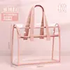 Bolsa de Archivo Transparente Especial para Examen Gran Capacidad Sin Metal Se Puede Llevar al Salón de Examen Estuche para Lápices Alta Transparencia Impermeable Engrosada Almacenamiento