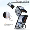 Adequado para Capa de Celular iPhone Duo com Suporte, Nova Capa Protetora Dobrável para Celular Apple Duo com Recurso Magnético Anti-Queda
