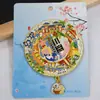 Serie Hainan de Metal Sanya Haikou Ciudad Imanes para Refrigerador Culturales y Creativos Tendencia Nacional Souvenirs de Viaje Pegatinas Magnéticas de Metal
