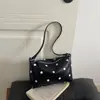 Nova bolsa de ombro com poá para o início do outono de 2026, bolsa transversal leve para encontros e trabalho, bolsa pequena fofa, bolsas femininas no atacado
