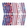 Amazon Nuevo Día de la Independencia Pulsera Pat Anillo 4 de Julio Pulsera Decoración Fiesta Infantil Pulsera Pat Anillo
