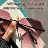 TikTok Gafas de Sol sin Marco Explosivas para Mujer Sentido de Alta Gama Moda Degradado Celebridad Cibernética Lisas Combinan con Todo Gafas de Sol de Lujo Ligero