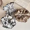 Nuevo Coletero de Alto Gama Estampado y Teñido para Mujer, Accesorio para el Cabello Grande Versátil, Banda para el Cabello Estilo Chino