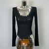 Roupas Femininas de Comércio Exterior Dongdaemun Coreano, Estilo Picante Puro e Doce, Muito Atraente, Decote Amplo, Acabamento em Renda, Bainha Pequena Pontiaguda, Longa