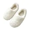 Zapatillas de interior de nuevo estilo, cálidas, antideslizantes y engrosadas para parejas, adecuadas para uso en casa y para el invierno