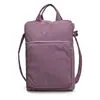 Bolsa de Computador Lisa Simples para Estudantes Universitários, Bolsa de Mão Elegante Versátil Texturizada da Moda, Bolsa de Ombro Tendência para Mulheres