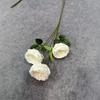 3 Flores Artificiais Rosa Austin Decoração de Parede de Fundo para Casa Casamento Flores Artificiais Falsas Decoração de Casamento de Hotel Flores de Seda Lote