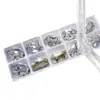 Cristal K9 Corte Oval 6*10 Sin Base Bola de Diamante Apilable Decoraciones de Uñas de Alta Calidad Deslumbrantes