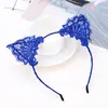 Diadema de Encaje con Orejas de Gato Moda Diadema de Encaje Presage Accesorios para el Cabello Femeninos Adultos