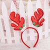 Decoraciones Navideñas Hebilla para la Cabeza Cabeza de Muñeco de Nieve Caña Banda para el Cabello de Navidad Banda para el Cabello de Performance Nocturna Niños Adultos Accesorios de Performance