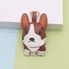 Nuevo Colgante de Bolso para Cachorro Corgi, Llavero de Coche de Bulldog de Cuero, Lindo Colgante de Cuero de Corgi