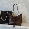 Bolso de Mujer Transfronterizo Otoño Bolso de Gran Capacidad Retro Bolso de Hombro Cruzado para Viajes Diarios Bolso Tote de Gama Alta de Nicho Bolso Grande