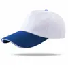 Fabricantes de sombreros publicitarios para voluntarios al por mayor gorra de algodón para niños con impresión de logotipo personalizada combinación de colores gorra de malla para viajes
