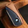Personalizado para 23 Bmw I7 Bolsas de Chave Ix Couro Genuíno X7 Nova Série 7 Xm Capa Protetora de Chave de Carro Fivela