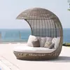 Sofá Jaula de Pájaros Cama de Ratán Lugar Escénico Casa de Huéspedes al Aire Libre Sofá de Vacaciones Celebrante Cibernético Pájaro que Pica Nido de Pájaro Cama Redonda Hamaca al Aire Libre