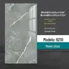 Papel de Parede de Placa de Alumínio-Plástico Autoadesivo Impermeável e à Prova de Umidade Decoração de Parede Cozinha Banheiro À Prova de Óleo e Adesivos de Azulejo Mármore