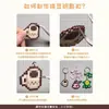 Accesorios para Llavero de Cuentas de Rompecabezas Estrella de Cinco Puntas Joyería Hecha a Mano DIY Colgante Pintura en Spray de Color Caramelo Anillo Abierto Juguete Educativo