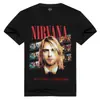 2024 Verano Nuevo Rock 3D Camiseta de Manga Corta Estéreo Estampada Camiseta para Hombre NIRVANA Rock Banda Nirvana