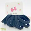 Diadema Elástica para el Cabello de Nylon de Alta Calidad, Color Té con Leche, Gruesa, Sin Pilling, Sin Costuras, Cuerda Suave y Amigable con la Piel, Empaquetada en Tarjeta