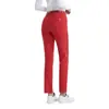 Calças de Golfe Pgm Femininas Calças de Tecido Esportivo Calças com Bolso Faca Invisível Zíper Calças Esportivas Femininas Calças Casuais
