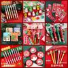 Set de Regalos de Navidad Traje de papelería Estudiantes Productos de Incentivo Final Actividades del Día de Año Nuevo para Niños Compartir Regalos de Navidad