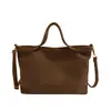 2026 Nuevo Bolso de Hombro Único con Textura Tejida para Mujer, Bolso Tote Retro de Gran Capacidad para el Trabajo, Bolso Cruzado Versátil de Mano