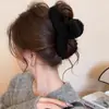 Pinza para el Cabello de Cordero Maillard para Mujer, Adecuada para Recogidos en la Parte Posterior de la Cabeza, Pinza Grande de Tiburón para Cabello Grueso, Accesorio para el Cabello para Invierno