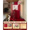 Decoración de Cortina para Jardín de Bodas, Arreglo de Patio, Paquete de Decoración de Guirnalda de Linternas con Palabras Felices para Compromiso y Boda en Villa
