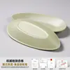 Yunnan, Guizhou, Sichuan prato de conceito artístico prato de servir comercial culinária do Sudeste Asiático prato bonito e colorido prato fundo irregular criativo louça de melamina