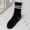 Calcetines de Yoga Antideslizantes Profesionales para Mujer Pilates Engrosados Deportivos Fitness Running Cuerda para Saltar Calcetines Antideslizantes Calcetines para Fitness en Interiores
