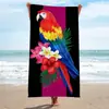 Toalha de Praia Nova de Microfibra Transfronteiriça, Fábrica de Origem de Toalhas, Toalha de Praia Estampada, Toalha de Praia Absorvente Personalizada